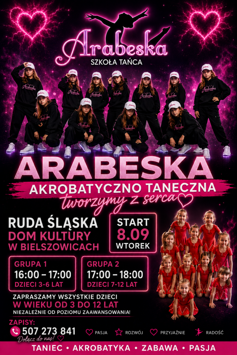 afisz informacyjny grafika