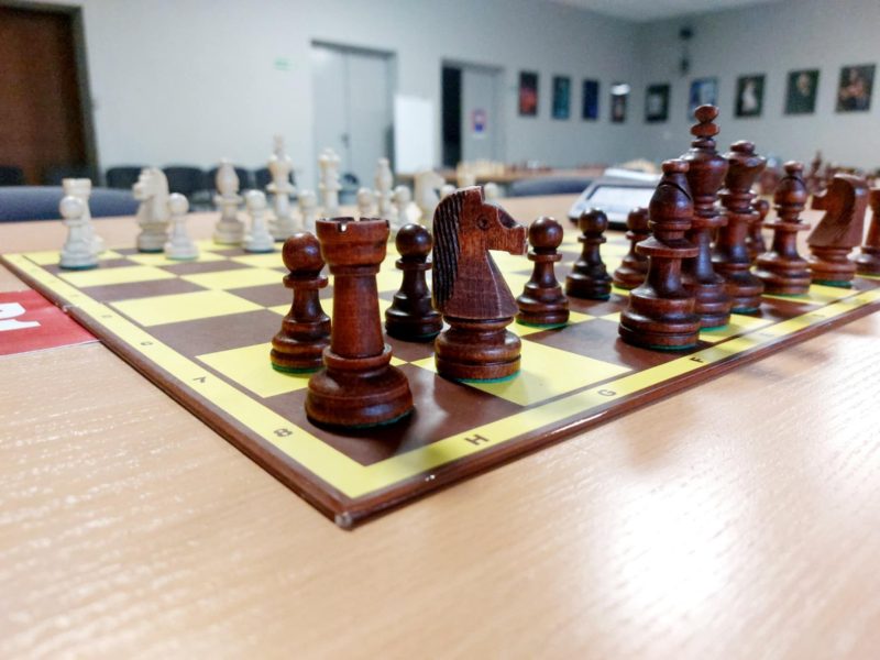 Plansza szachowa-fotografia.