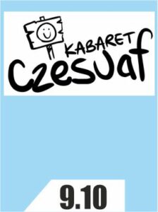 Grafika dekoracyjna. Kabaret Czesuaf logo.