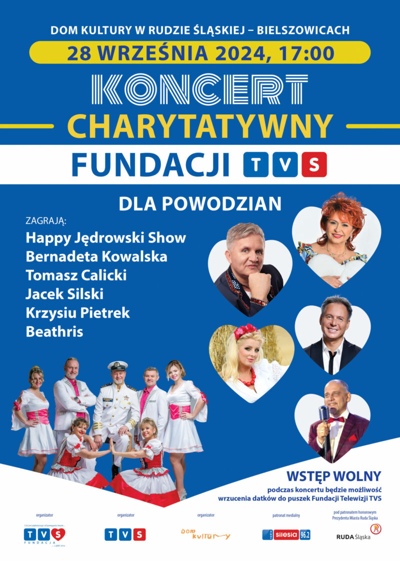 Plakat Fundacji TVS