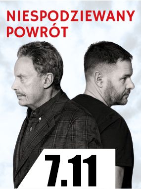 Na fotografii Daniel Olbrychski i Tomasz Karolak