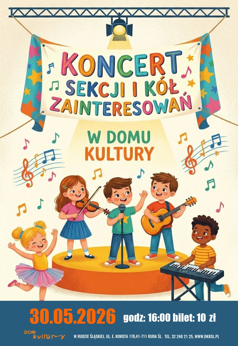 Grafika. Na kolorowym tle sylwetki dzieci.