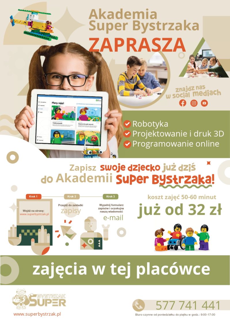 Plakat informacyjny.