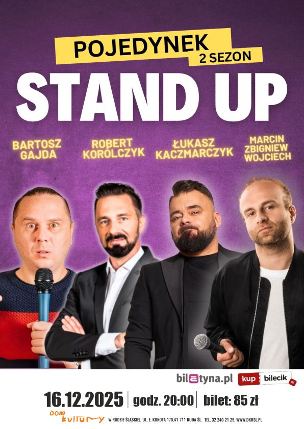Fotografia. Artyści standupowi.